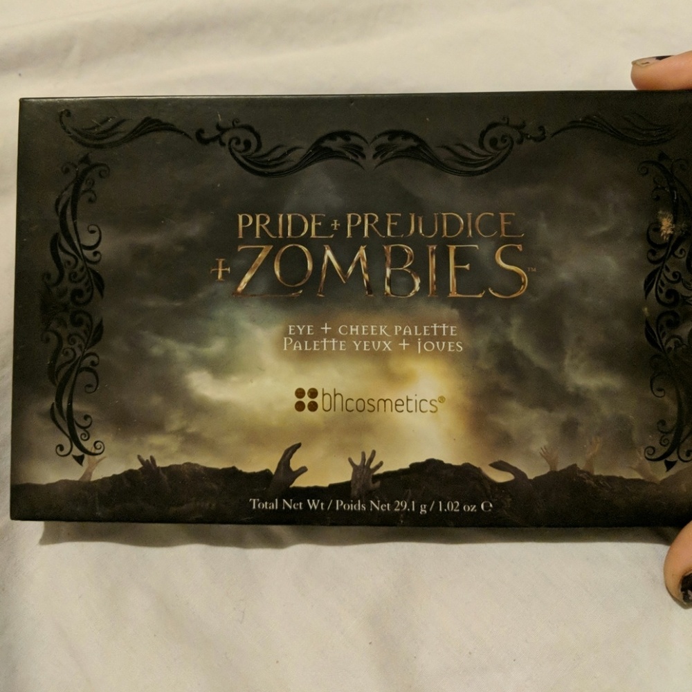 BH cosmetics Pride + Prejudice + zombies palette